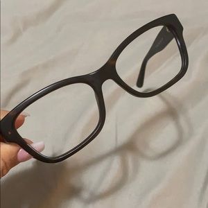 DKNY brown glasses